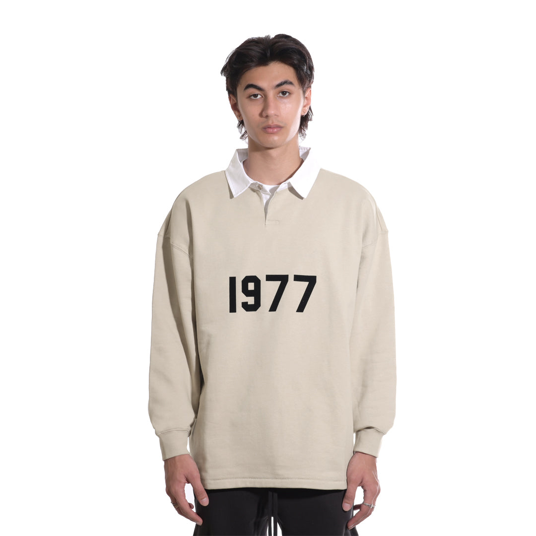 FOG Essentials 1977 Rugby Long Sleeve Polo Shirt – SANGKIL