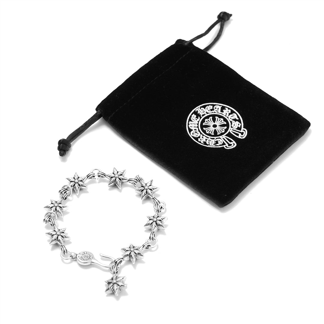 Chrome Hearts Tiny 6 Sided Star Bracelet