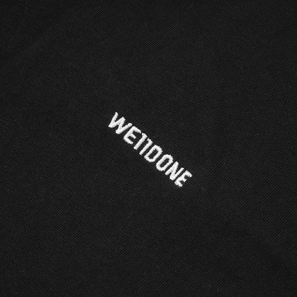 We11done Embroidery Logo T-Shirt Black