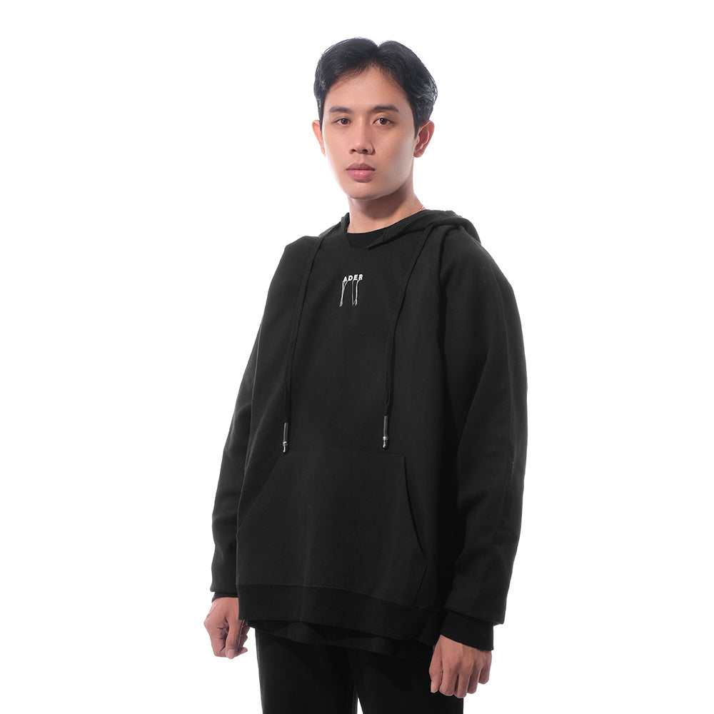 Ader Error Logo-Embellished Hoodie Grey – SANGKIL