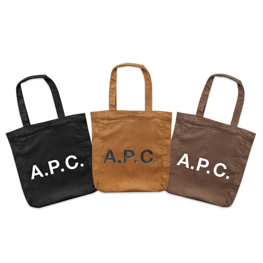 APC Lou Corduroy Tote Bag