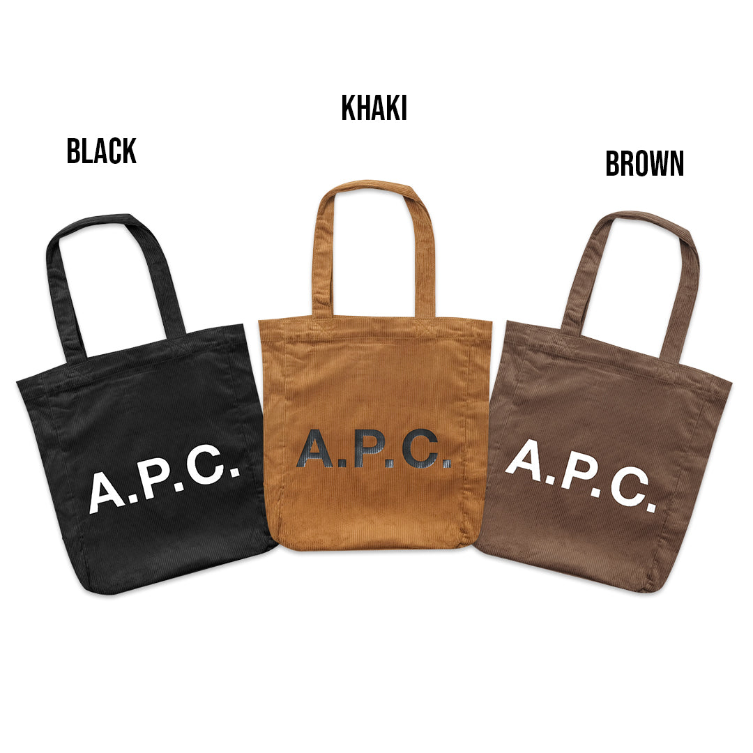 APC Lou Corduroy Tote Bag