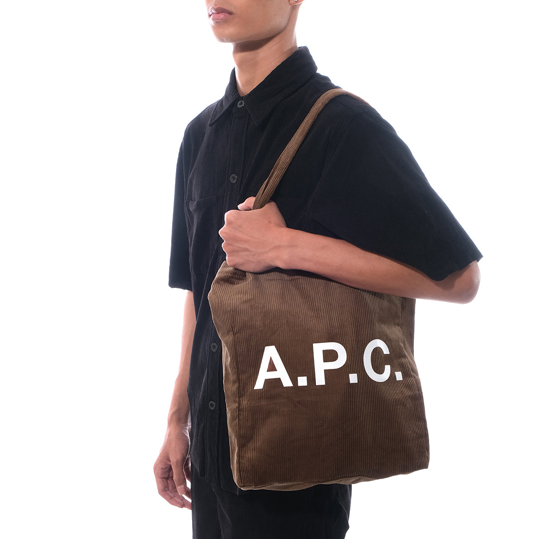 APC Lou Corduroy Tote Bag